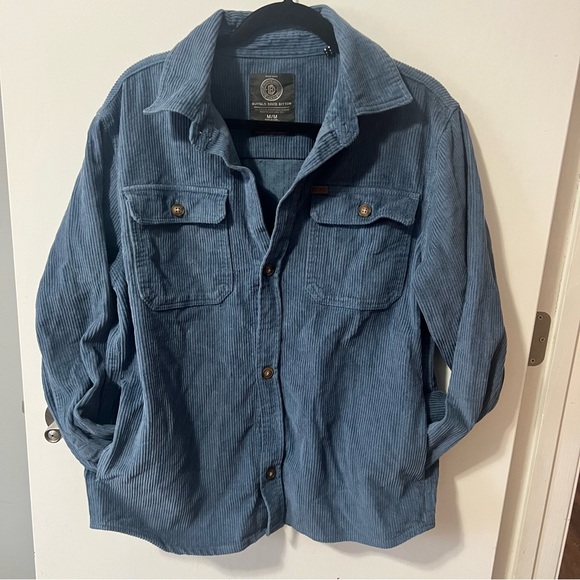 NWOT Buffalo David Bitton Corduroy Button Down Shirt - Picture 1 of 12